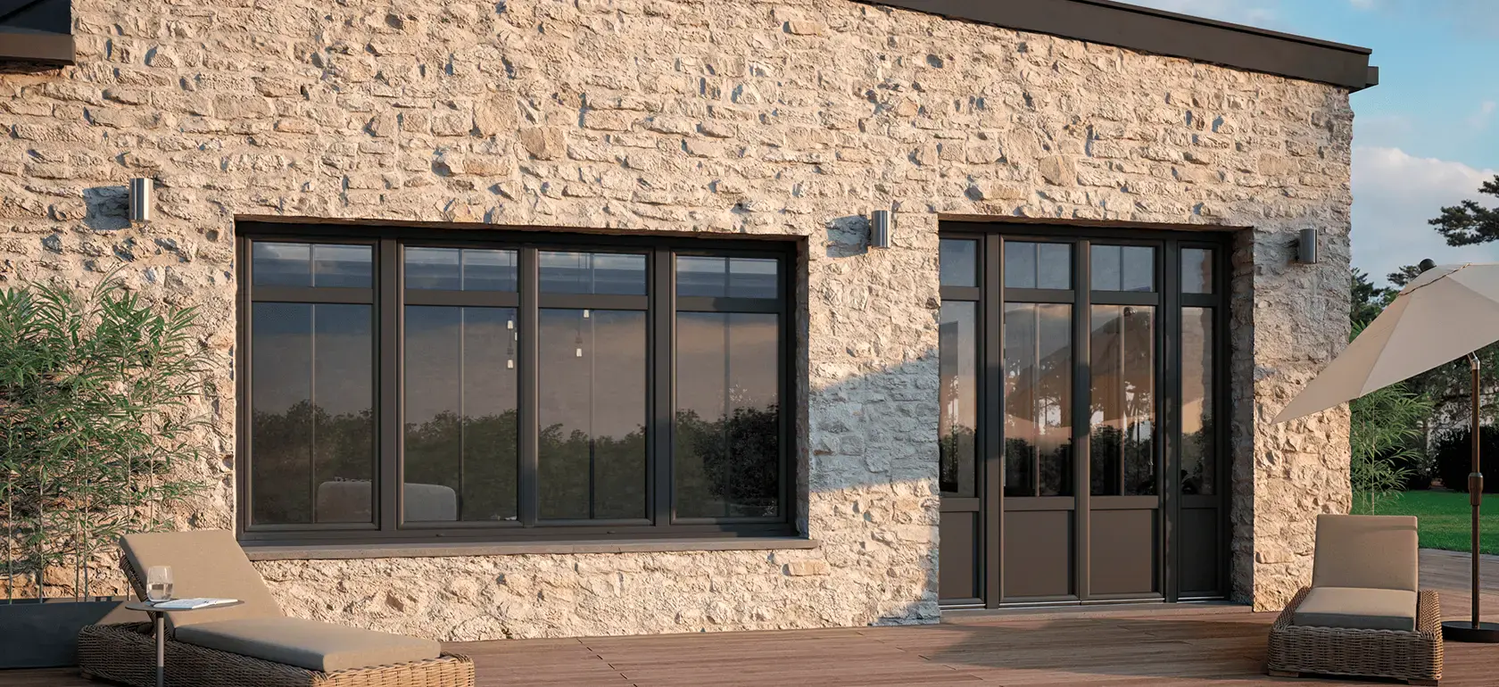 Votre partenaire Arcades et Baies CYBELE MENUISERIES à Castelnaudary Fabricant installateur de fenêtres, portes et volets bois, pvc, alu